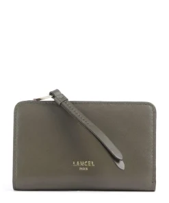 Origami Geldbörse fein genarbtes Rindsleder khaki