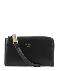 Origami Kreditkartenetui fein genarbtes Rindsleder schwarz