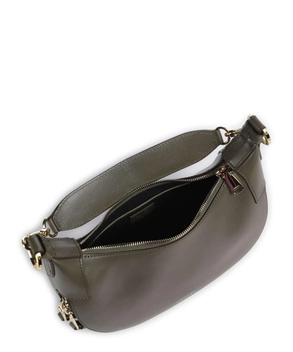 Origami S Beuteltasche fein genarbtes Rindsleder khaki