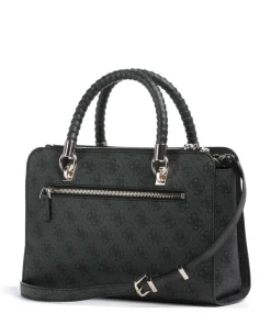 Orlina 4G Logo Handtasche Lederimitat anthrazit