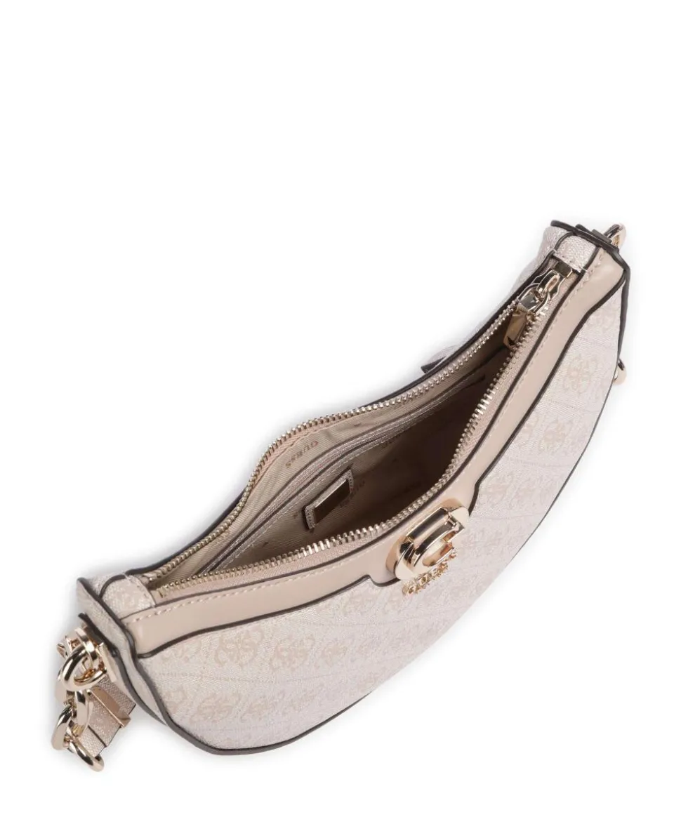 Orlina 4G Logo Schultertasche Lederimitat altrosa