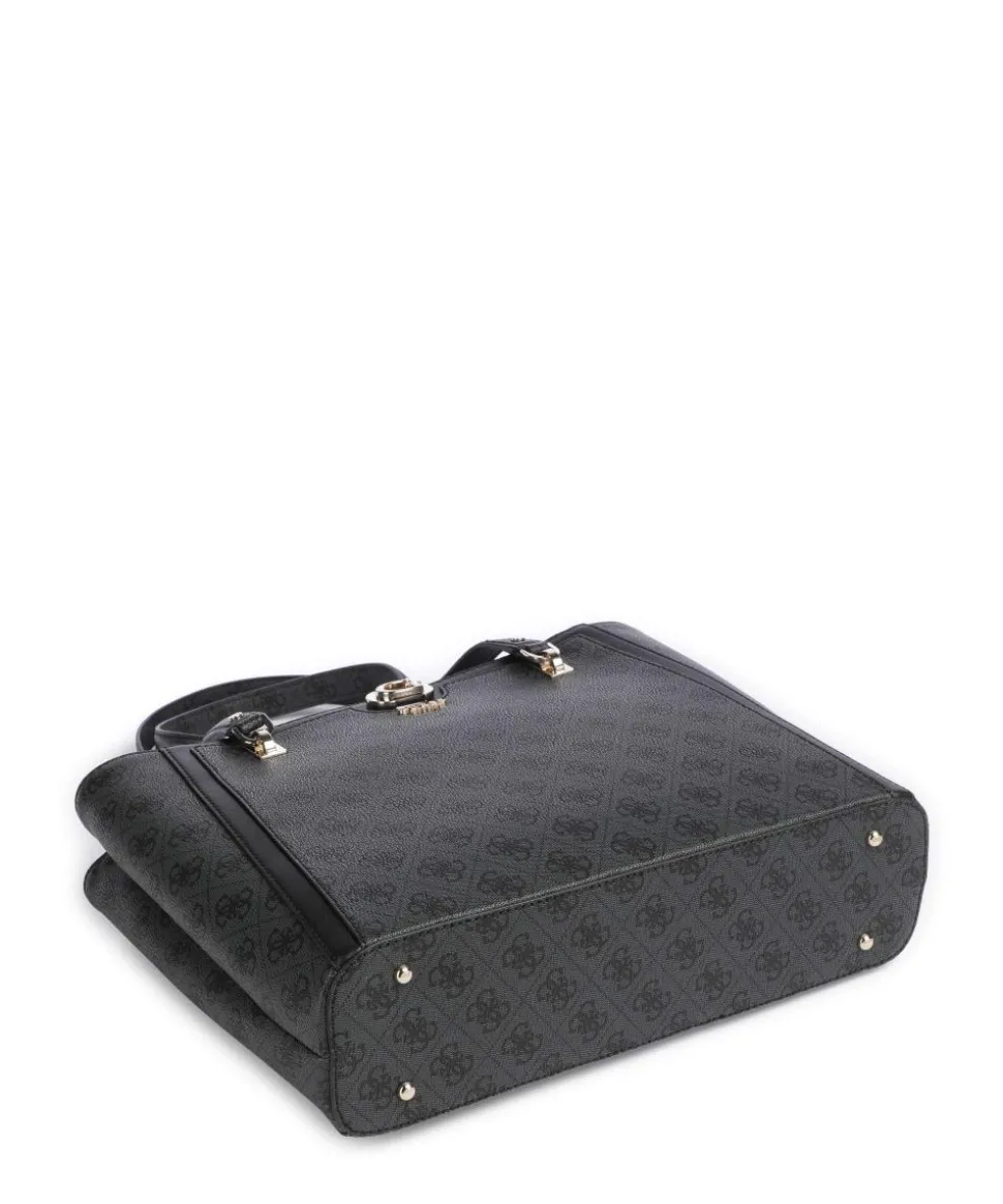 Orlina 4G Logo Shopper Lederimitat anthrazit