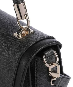 Orlina 4G Logo Umhängetasche Lederimitat anthrazit