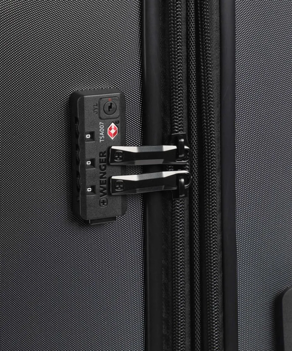 Oryson 4-Rollen Trolley schwarz 75 cm