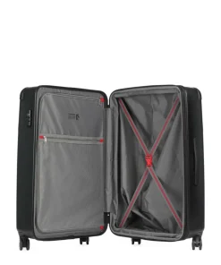 Oryson 4-Rollen Trolley schwarz 75 cm