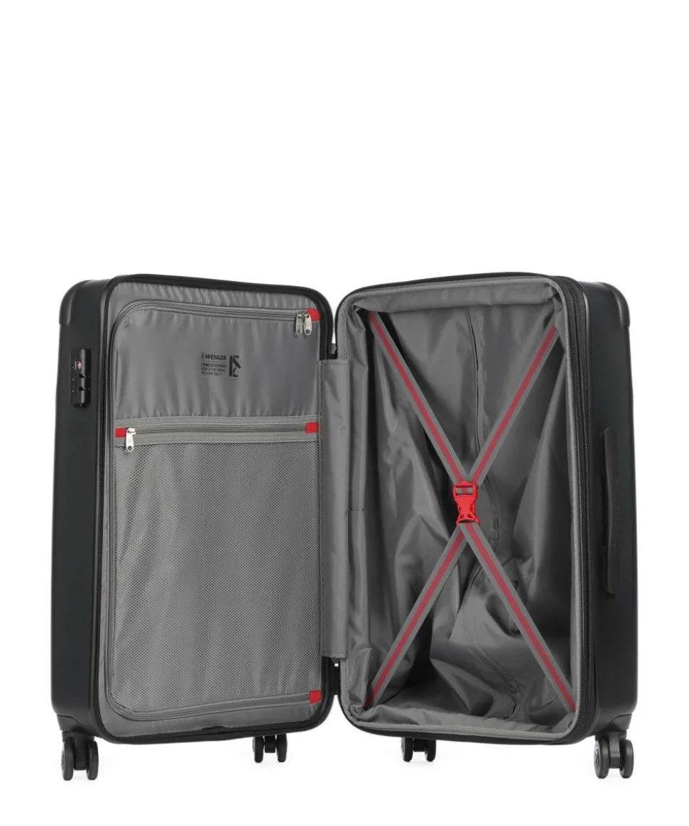 Oryson 4-Rollen Trolley schwarz 65 cm