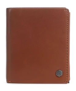 Oxford RFID Geldbörse fein genarbtes Leder tan