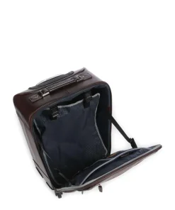 Oxford 4-Rollen Trolley dunkelbraun 56 cm