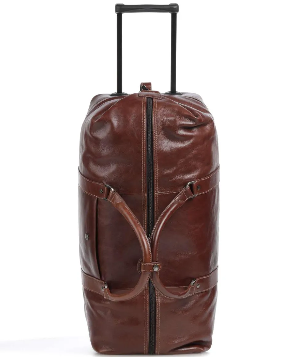 Oxford Rollenreisetasche braun 60 cm