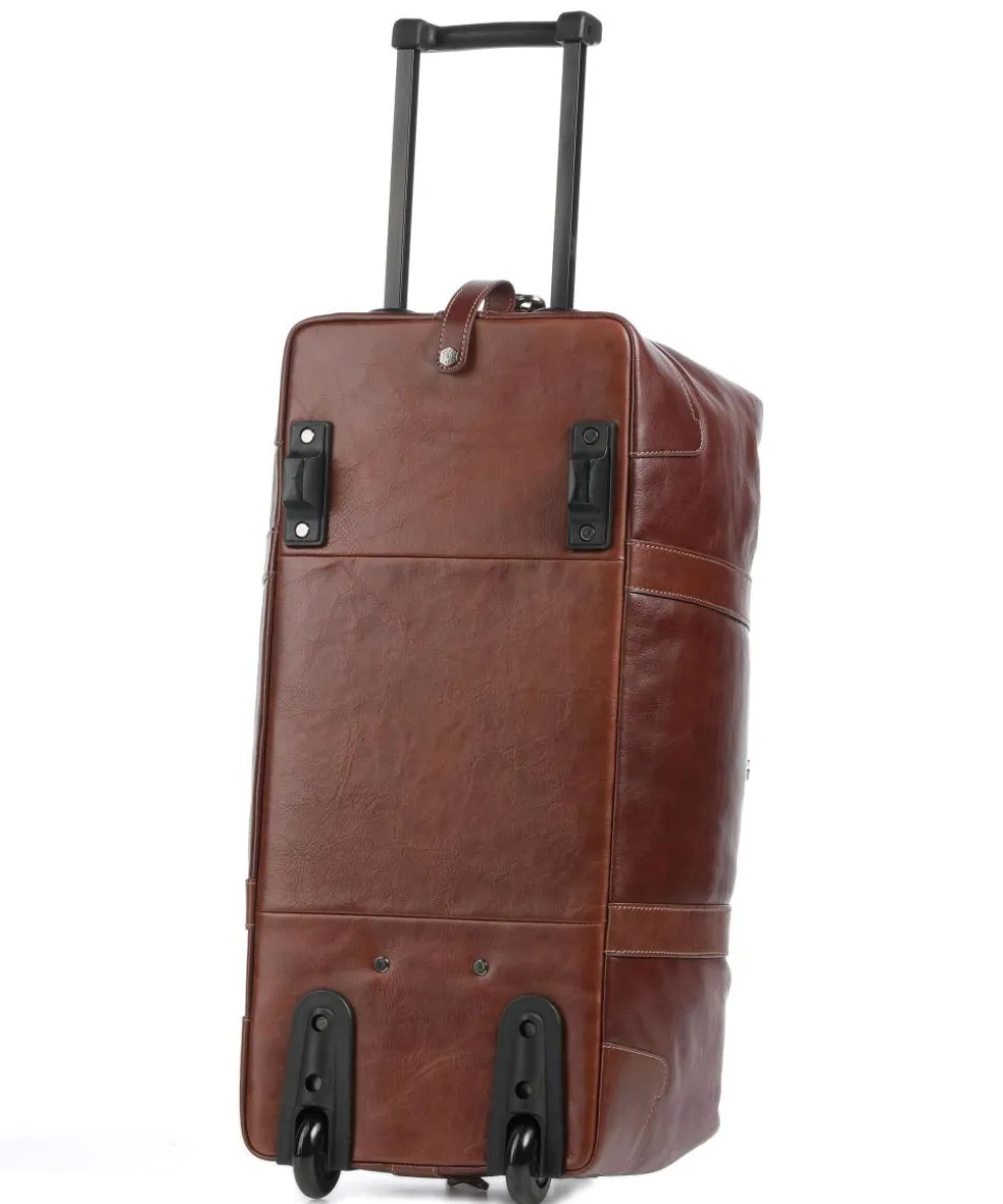 Oxford Rollenreisetasche braun 60 cm