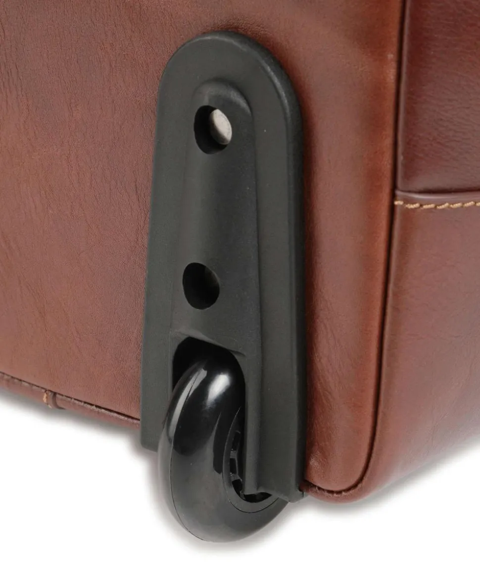 Oxford Rollenreisetasche braun 60 cm