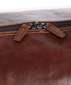 Oxford Rollenreisetasche braun 60 cm