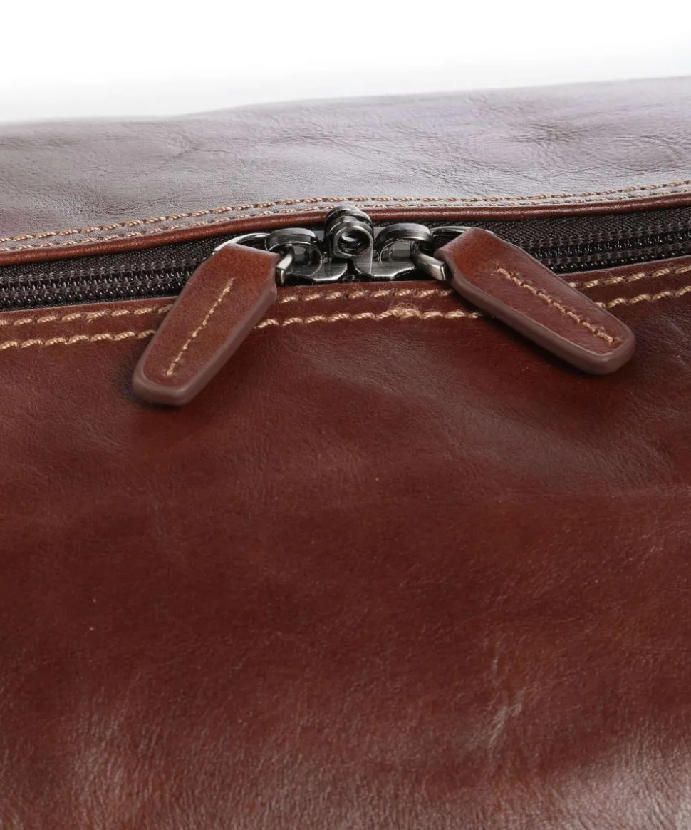 Oxford Rollenreisetasche braun 60 cm