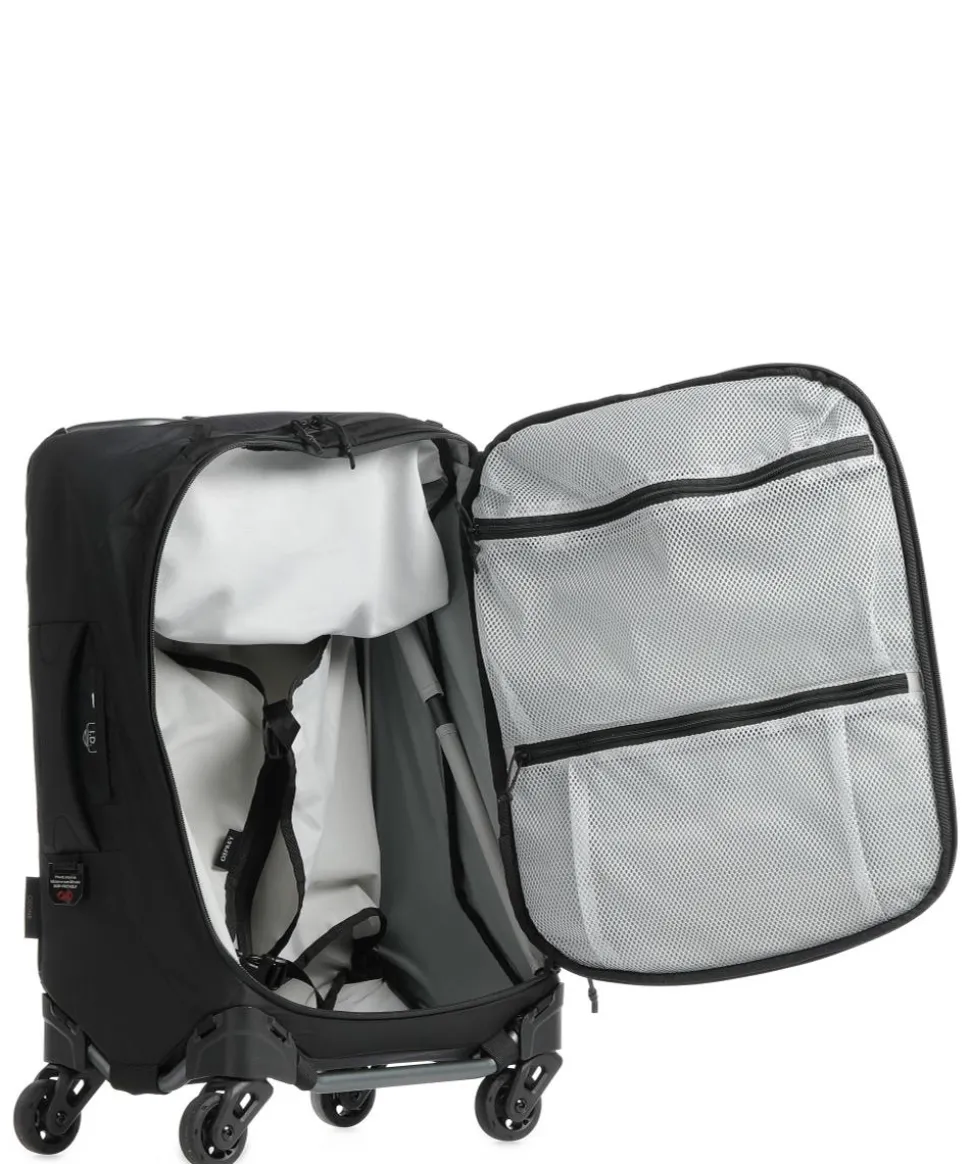 Ozone 38 4-Rollen Trolley schwarz 55 cm