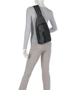 P16 Slingbag Textil grau