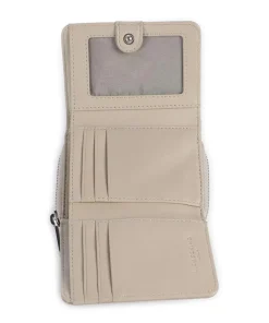 Pablita Tokyo Sheep M Geldbörse fein genarbtes Leder elfenbein