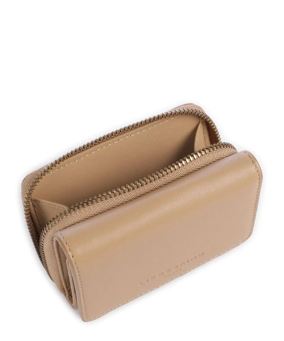 Pablita Tokyo Sheep M Geldbörse fein genarbtes Leder beige