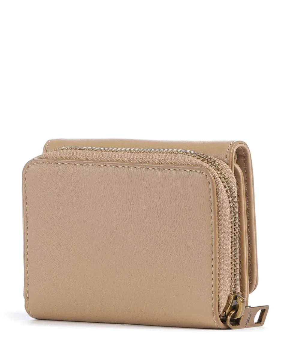 Pablita Tokyo Sheep M Geldbörse fein genarbtes Leder beige