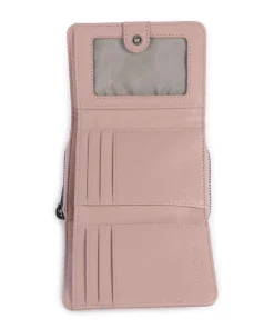 Pablita Tokyo Sheep M Geldbörse fein genarbtes Leder altrosa