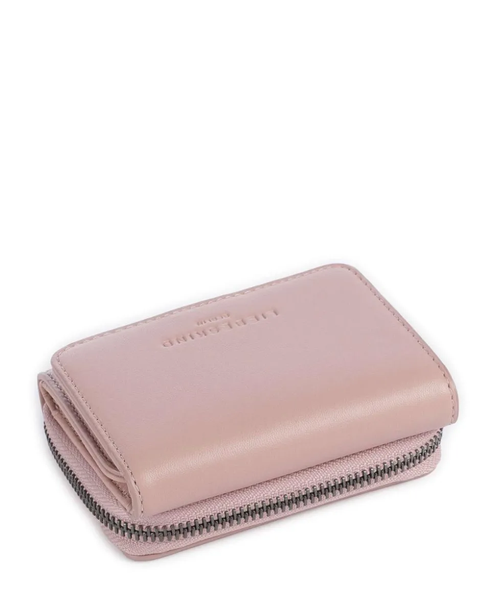 Pablita Tokyo Sheep M Geldbörse fein genarbtes Leder altrosa