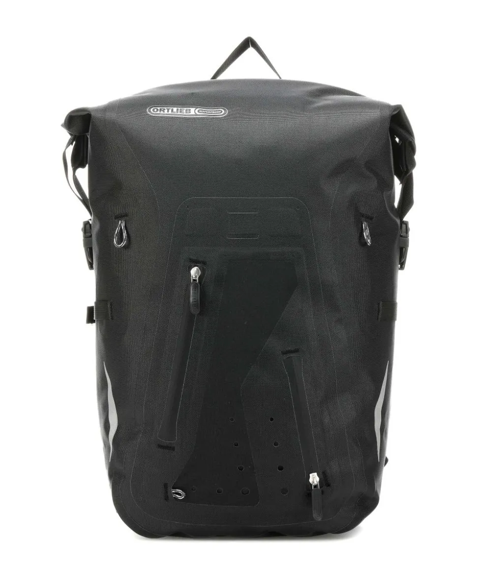 Packman Rolltop Rucksack Nylon schwarz