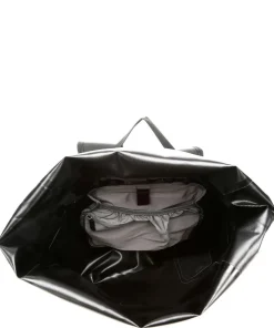 Packman Rolltop Rucksack Nylon schwarz