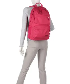 Padded Double Rucksack 13″ Polyester pink