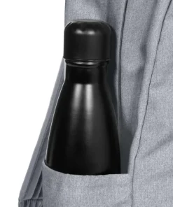 Padded Double Rucksack 13″ Polyester grau