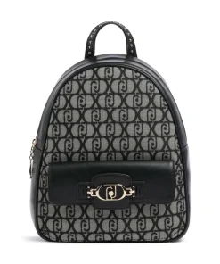 Pakuna Rucksack Lederimitat, Polyester schwarz