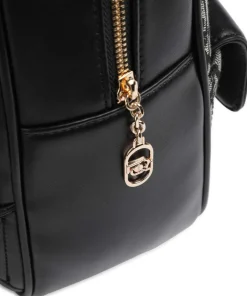 Pakuna Rucksack Lederimitat, Polyester schwarz