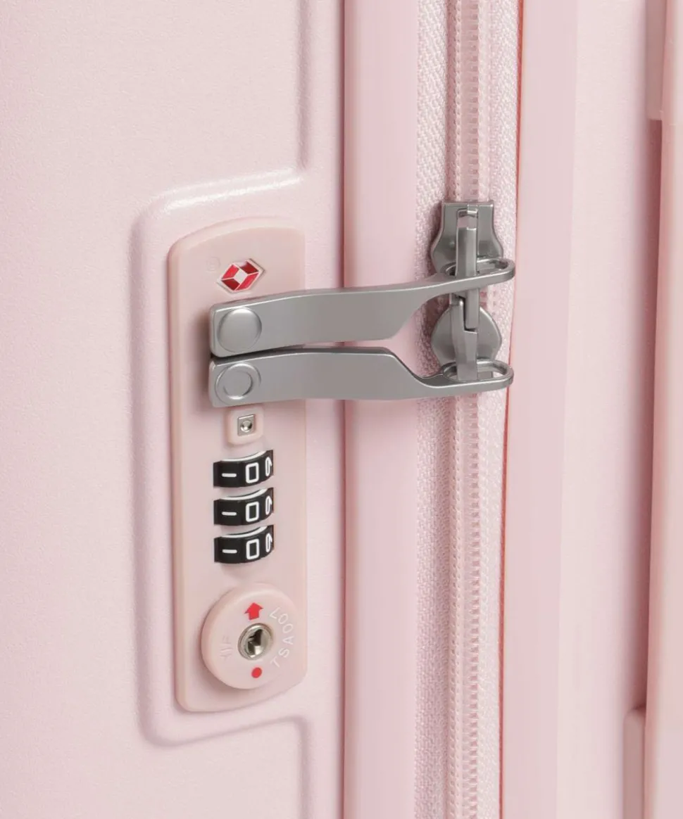 Panda M 4-Rollen Trolley rosa 66 cm