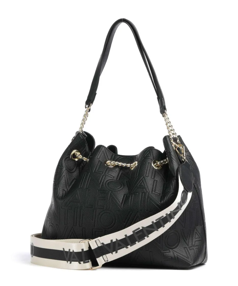 Pansy Bucket bag Lederimitat schwarz