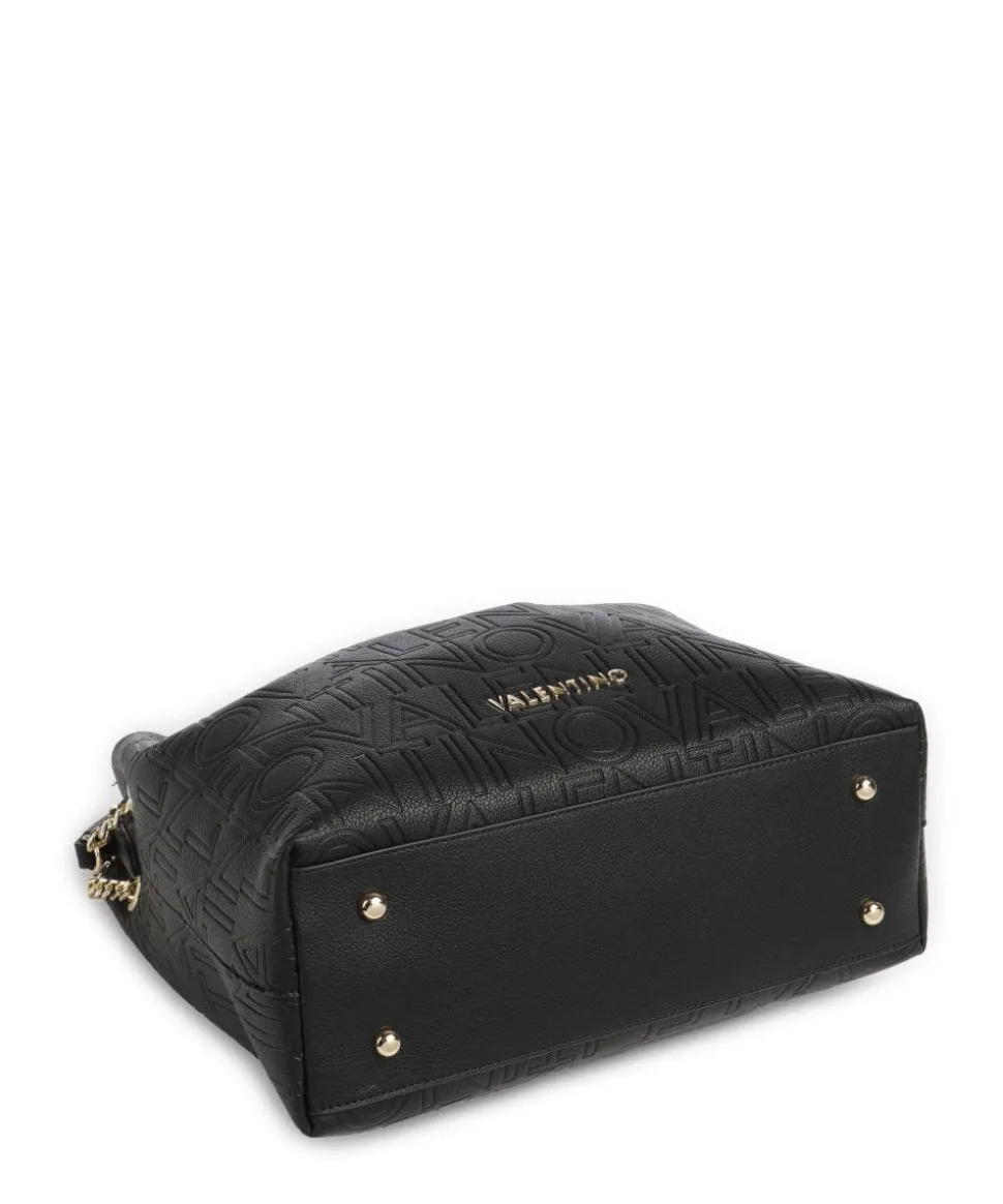 Pansy Bucket bag Lederimitat schwarz