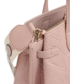 Pansy Handtasche Lederimitat rosa