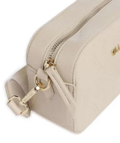 Pansy Umhängetasche Lederimitat beige