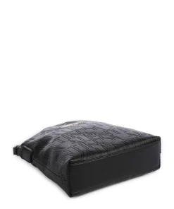 Pansy Umhängetasche Lederimitat schwarz