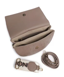 Pansy Umhängetasche Lederimitat taupe