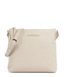 Pansy Umhängetasche Lederimitat elfenbein