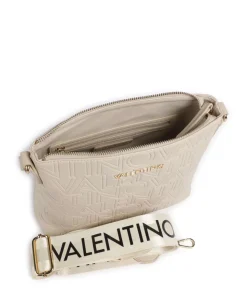 Pansy Umhängetasche Lederimitat elfenbein