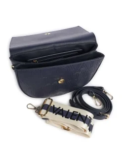 Pansy Umhängetasche Lederimitat dunkelblau