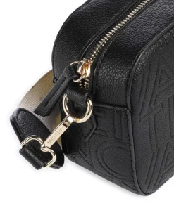 Pansy Umhängetasche Lederimitat schwarz