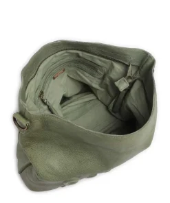 Paoliweg 2 Beuteltasche genarbtes Rindsleder grün