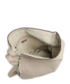 Paoliweg 3 Rucksack-Tasche genarbtes Rindsleder beige