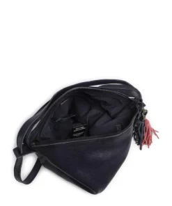 Paoliweg 3 Rucksack-Tasche genarbtes Rindsleder navy