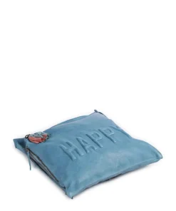 Paoliweg 3 Rucksack-Tasche genarbtes Rindsleder blau