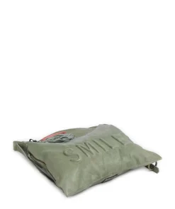 Paoliweg 3 Rucksack-Tasche genarbtes Rindsleder grün