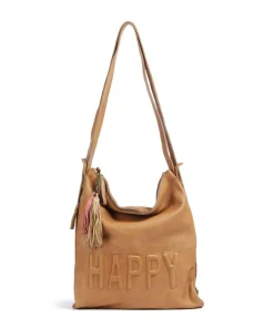 Paoliweg 3 Rucksack-Tasche genarbtes Rindsleder braun