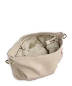 Paoliweg 2 Schultertasche genarbtes Leder beige