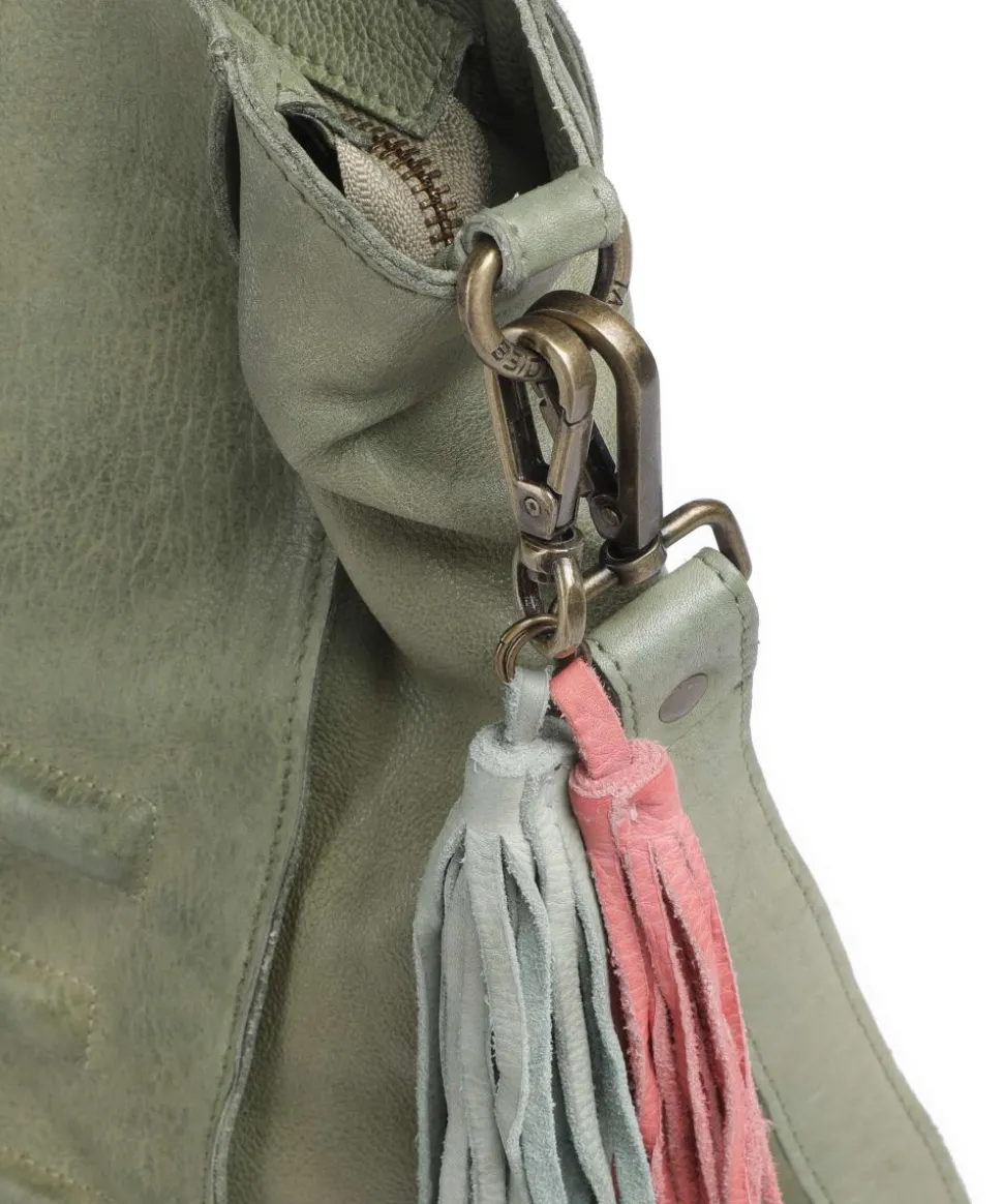 Paoliweg 1 Shopper genarbtes Rindsleder grün