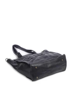 Paoliweg 1 Shopper genarbtes Rindsleder navy